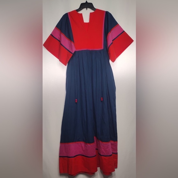 Dresses & Skirts - Maj Honolulu Elegant Red and Blue Women's Dress size S/M pre owned Exellent
